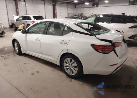 2021 Nissan Sentra S Xtronic Cvt z USA, uszkodzony, nr VIN 3N1AB8BV7MY261923